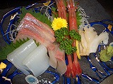 旬を盛り込んだ新鮮なお刺身