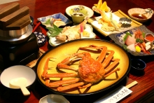おいしい料理でお客様をお出迎え